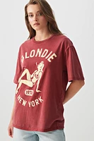Ardene Blondie Graphic T-Shirt in Red | Size | 100% Cotton