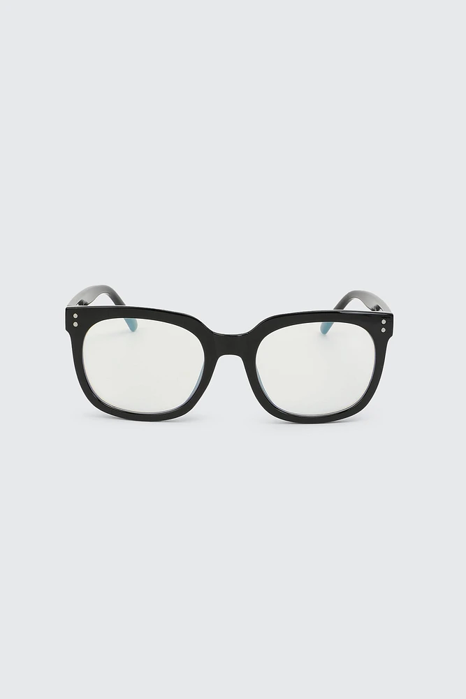 Ardene Blue Light Blocking Square Glasses in