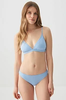 Ardene Classic Bikini Bottom in Light Blue | Size | Polyester/Nylon/Spandex