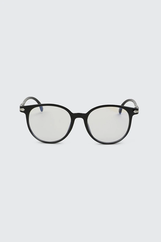 Ardene Blue Light Round Glasses in