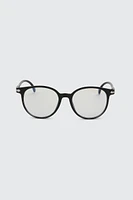 Ardene Blue Light Round Glasses in