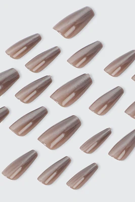 Ardene 20-Pack Beige Fake Nails