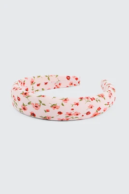 Ardene Floral Headband in Light Pink