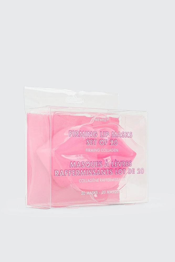 Ardene 20-Pack Firming Lip Masks in Pink