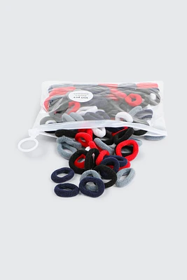 Ardene Kids 100-Pack Mini Hair Ties in Black