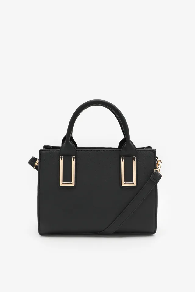 Ardene Faux Leather Tote Bag in