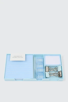 Ardene Stationery Set in Light Blue