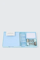 Ardene Stationery Set in Light Blue