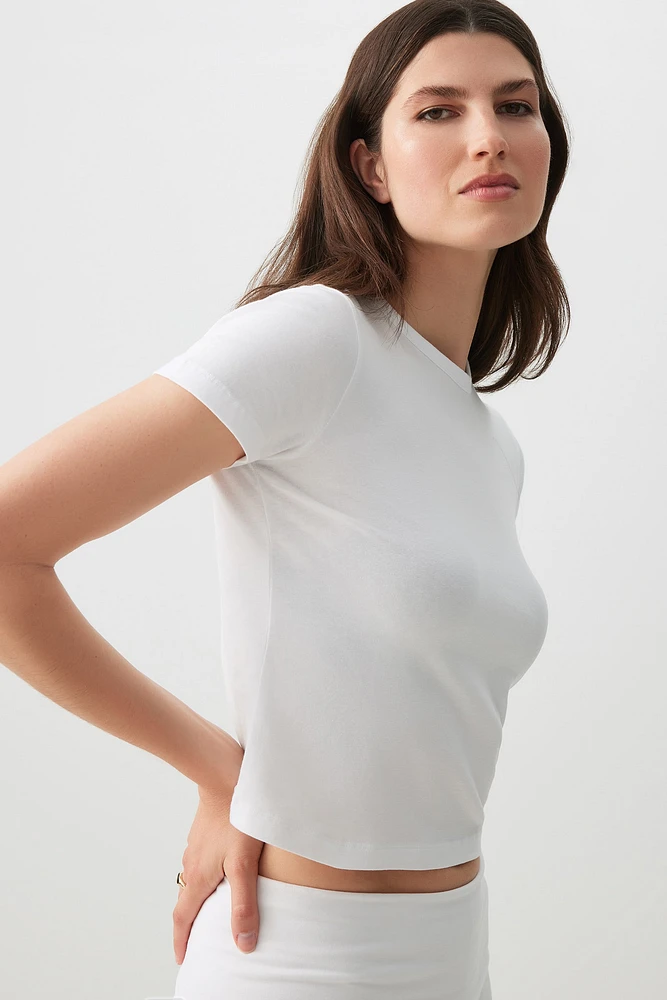 Ardene Effortless Everyday T-Shirt in | Size | Cotton/Elastane | Eco-Conscious
