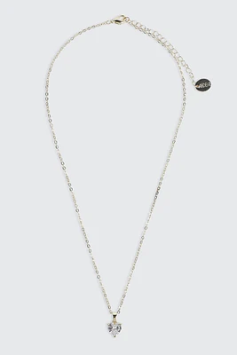 Ardene 14K Gold Plated Heart Necklace