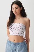 Ardene Basic Double Layer Tube Top | Size | Polyester/Elastane