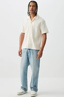 Ardene Man Loose Fit Jeans For Men in Light Blue | Size | 100% Cotton