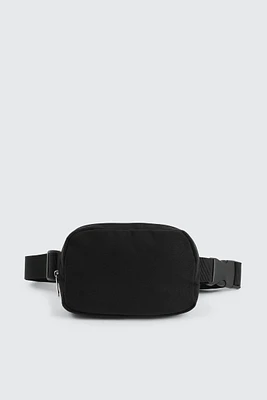 Ardene Black Rectangular Fanny Pack | Eco-Conscious