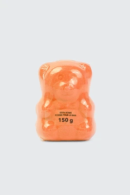 Ardene Bear Bath Bomb in Orange