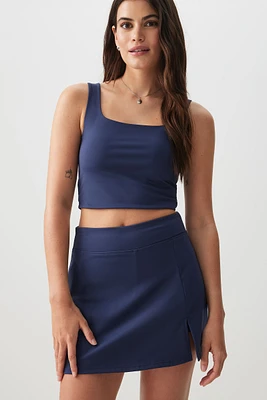 Ardene Butter Mini Sports Skort in Dark Blue | Size | Nylon/Elastane