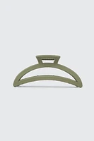 Ardene XL Cutout Hair Claw in Khaki