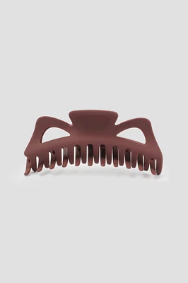 Ardene Hair Claw in Burgundy | Eco-Conscious