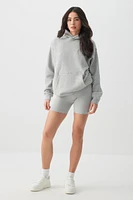 Ardene 5" Seamless Biker Shorts in Earl Grey | Size Medium | Nylon/Spandex | Eco-Conscious