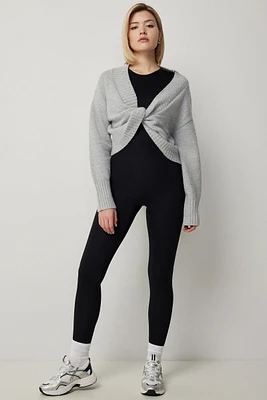 Ardene Sleeveless Jumpsuit in Black | Size | Nylon/Spandex | Eco-Conscious