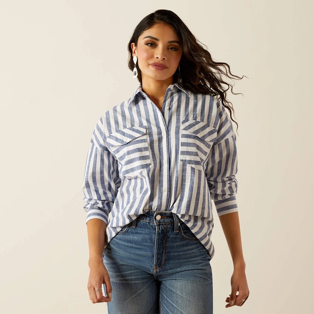 Baggy Button Up Shirt