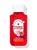 Nettoyant pour le corps format mini Strawberry Pound Cake