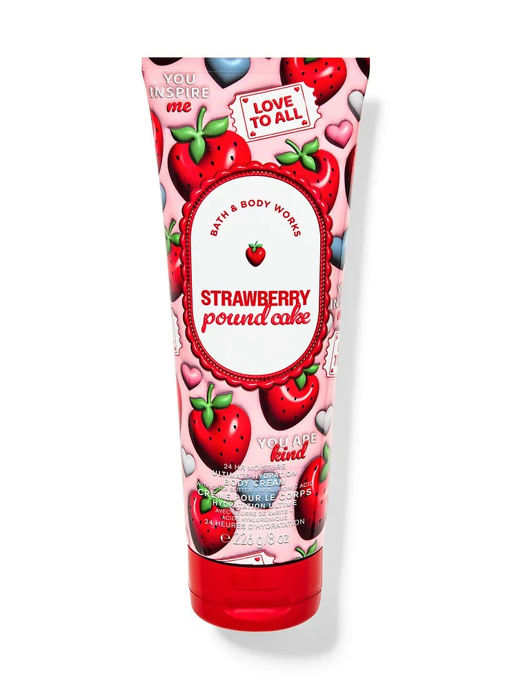 Crème pour le corps hydratation ultime Strawberry Pound Cake