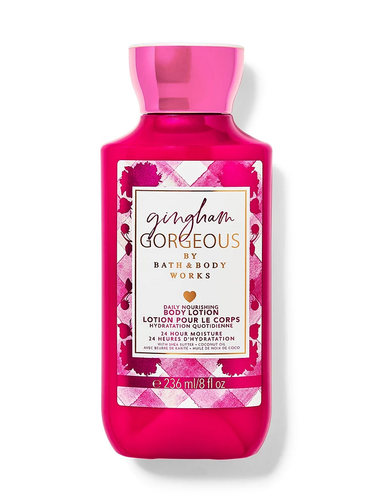 Gingham Gorgeous By Bath & Body Works Daily Nourishing Body Lotion