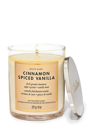 Chandelle à une mèche Cinnamon Spiced Vanilla