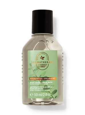Nettoyant pour le corps et bain moussant format mini Eucalyptus Spearmint