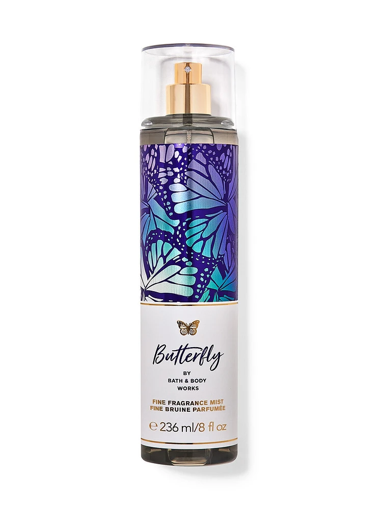 Fine bruine parfumée Butterfly