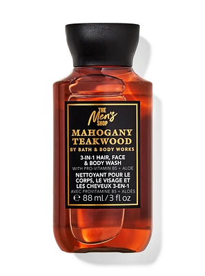 Nettoyant pour le corps format mini Mahogany Teakwood