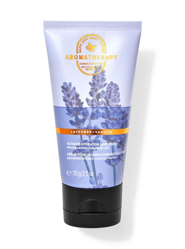 Crème pour le corps hydratation ultime format mini Lavender Vanilla