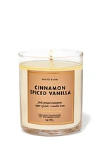 Cinnamon Spiced Vanilla Single Wick Candle