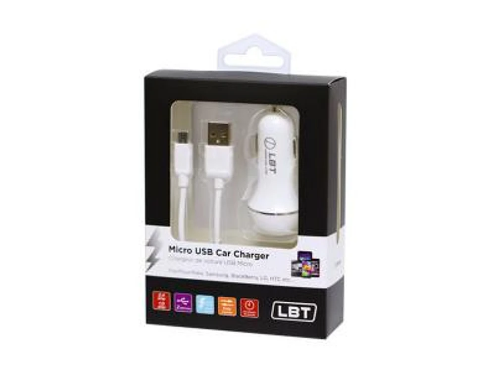 LBT HIGH SPEED DUAL PORT CAR CHARGER CLAUSBMIC