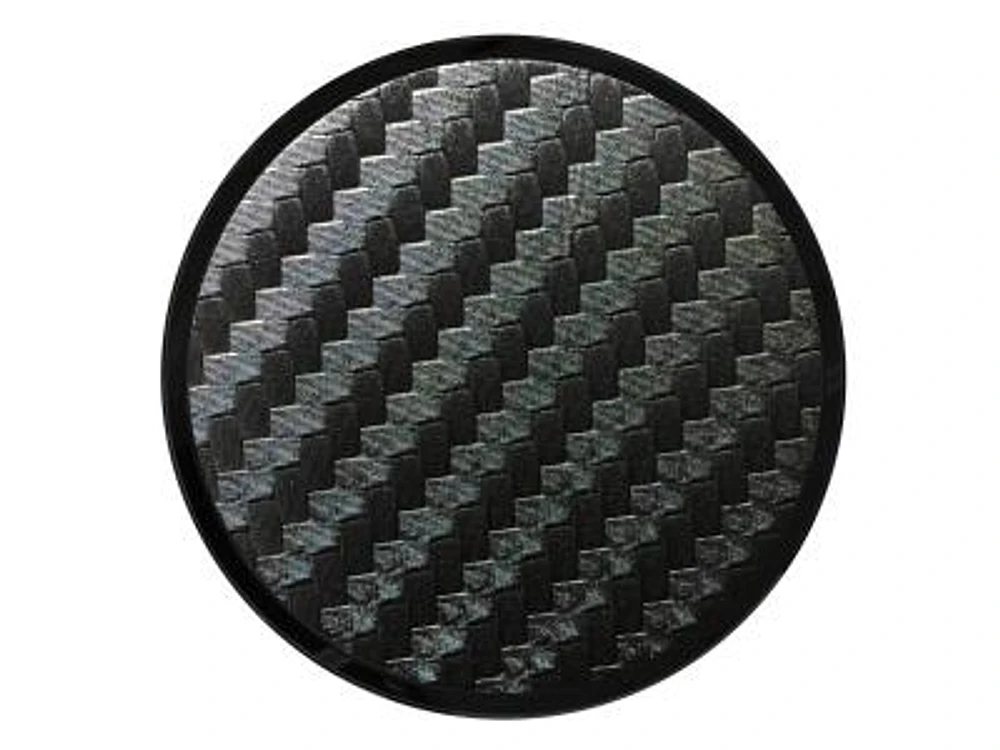 Tzumi Nuckees Trends Phone Grip - Black Carbon Fiber