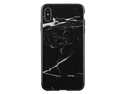 Blu Element Mist Fashion Case Black Marble For iPhone XS Max