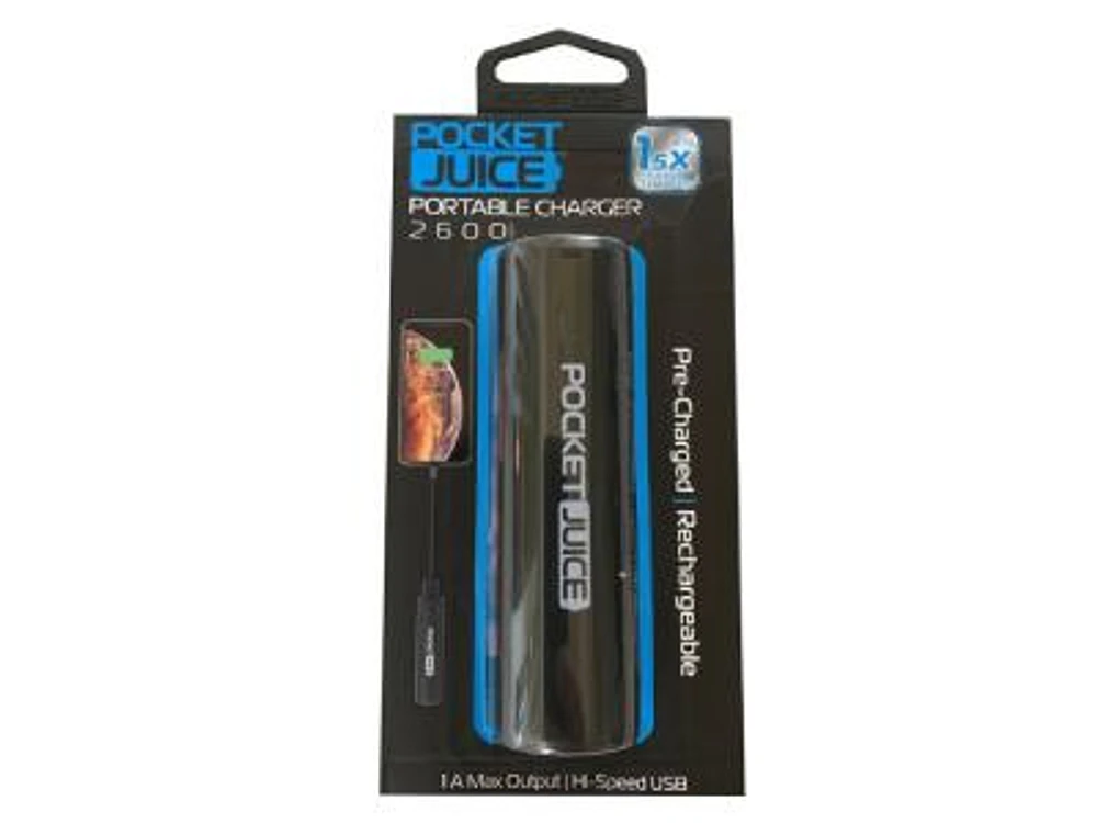Tzumi Pocket Juice 2600mAh Portable Phone Charger