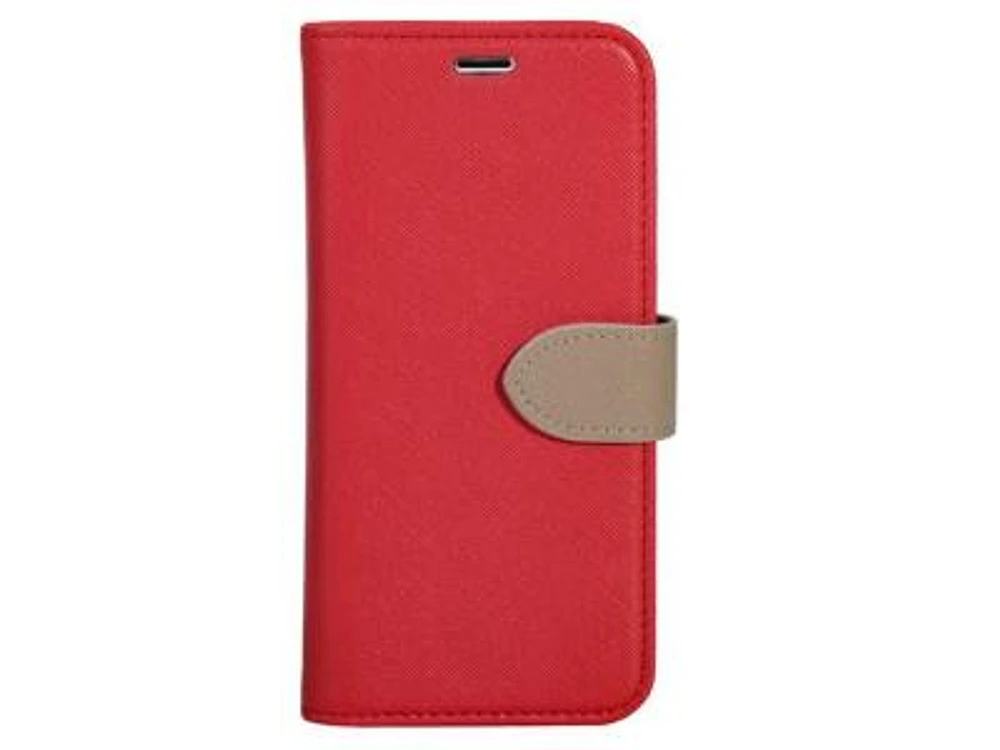 Blu Element 2 in 1 Folio iPhone Xs Max Red/Butterum B21I65RB