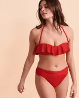 KORE Ruffle Bandeau Bikini Top