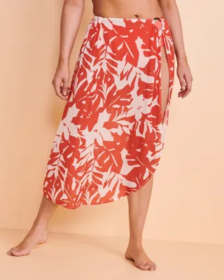 COASTAL PALM Sarong