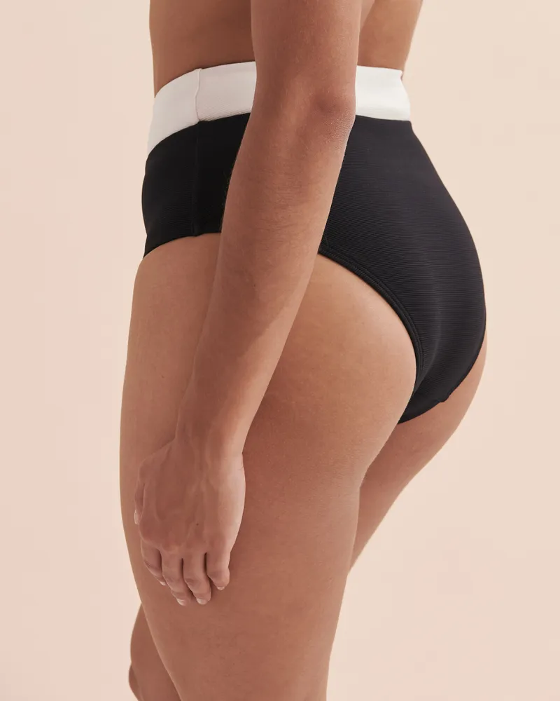 Versa Rib High Waist Bikini Bottom