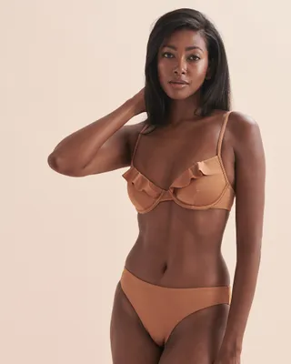Arabesk Web Plunge Bikini Top