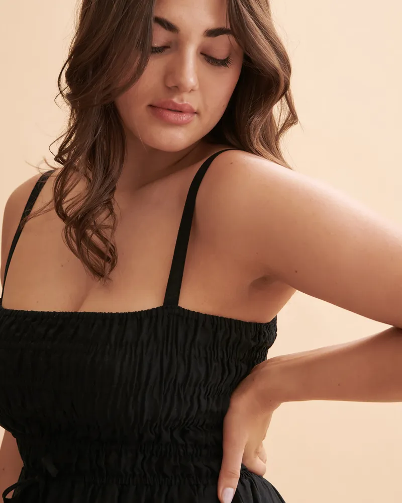 Robe longue en lin