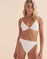 Sun Trip Tiki Reese Plunge Bikini Top