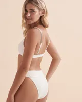 Sun Trip Tiki Reese Plunge Bikini Top