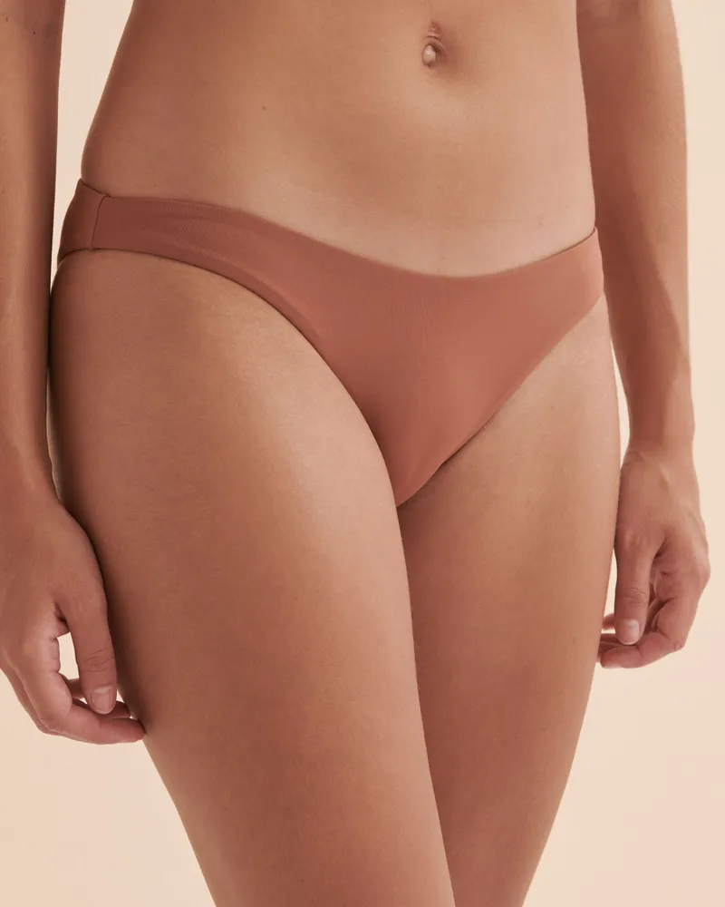 Bas de bikini taille basse Saltwater Solids