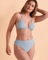 RIB High Waist Bikini Bottom