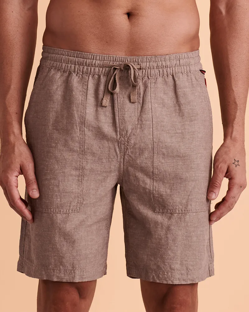 Linen Bermuda Shorts