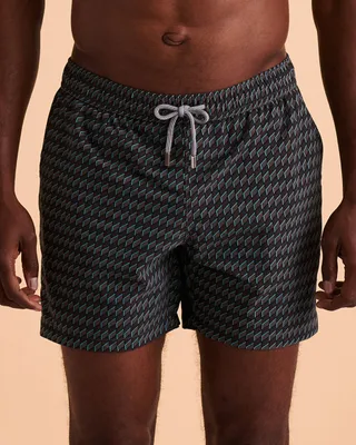Geometric Volley Swimsuit