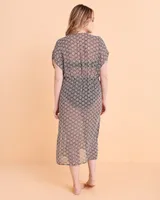 Geo Chiffon Caftan